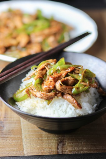 Green Pepper and Pork Picture