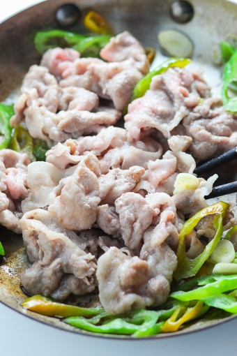 Green Pepper and Sliced Pork-2