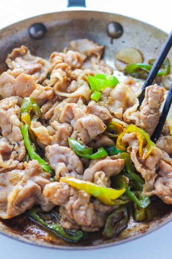Green Pepper and Sliced Pork-5