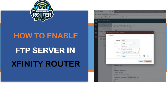 How to Enable FTP Server in Xfinity Router