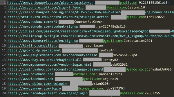 Have I Been Pwned naz.api list