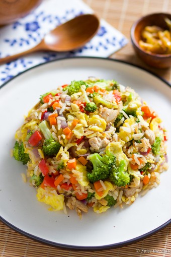 Healthy Pork Fried Rice