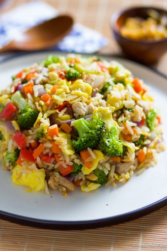 Healthy Pork Fried Rice