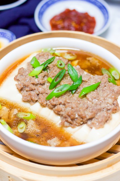 Healthy Steamed Tofu 