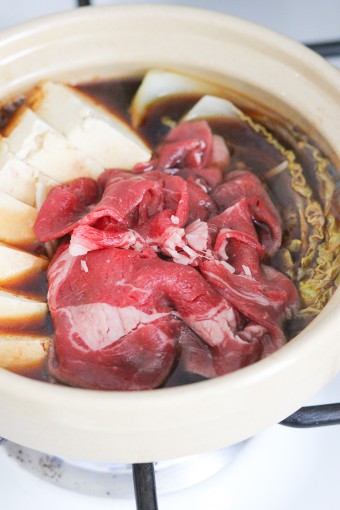 Simple Japanese Hot Pot step two