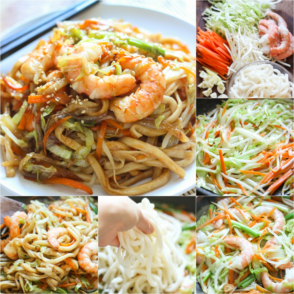 how-to-make-stir-fried-udon-with-shrimp