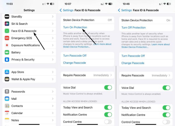 How to enable Stolen Device Protection on iPhone