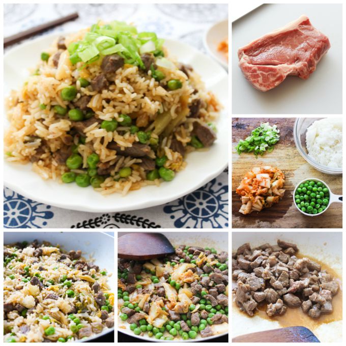 How to make Beef and Kimchi Fried Rice