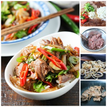 How to make Beef and Onion Stir-fry