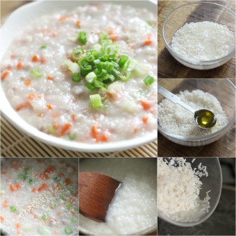 how to make beef and carrot congee