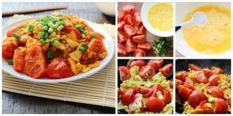 How to make egg and tomato