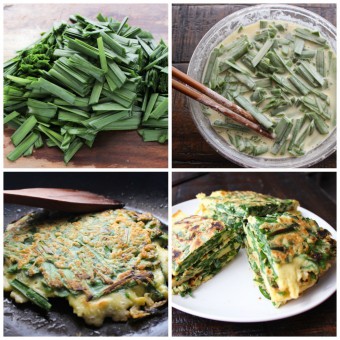 How to make the chive pancake