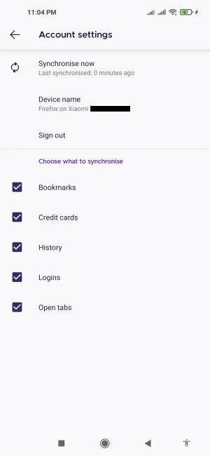 How To Sync Firefox Select What To Sync