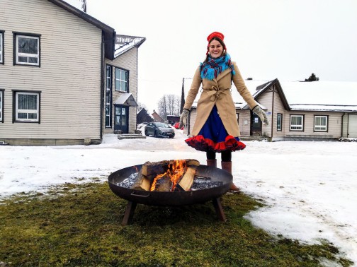 Image of Helga West, who is making space for Europe's endangered languages