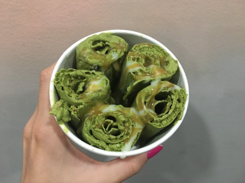 ice cream around the world rolled ice cream