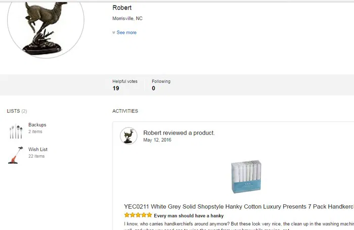 Identify-Fake-Amazon-Reviews-Reviewer-profile