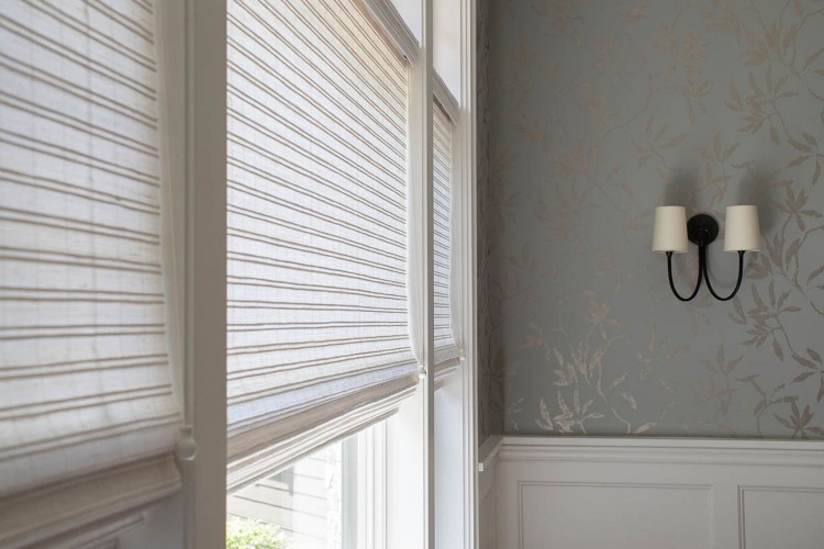 Amy Leferink at Interior Impressions sheer blinds