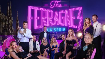 A promotional image from the Italian TV Show The Ferragnez.