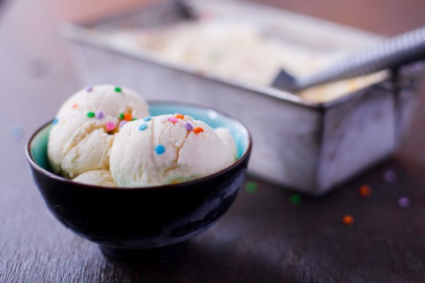 Cake Batter Ice Cream