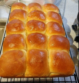 Country White Bread or Dinner Rolls (Bread Machine)