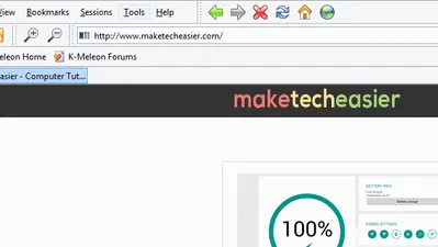 K-Meleon – A Super Advanced Firefox Variant for Windows