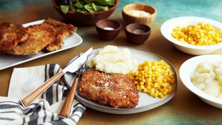 Parmesan Sage Pork Chops