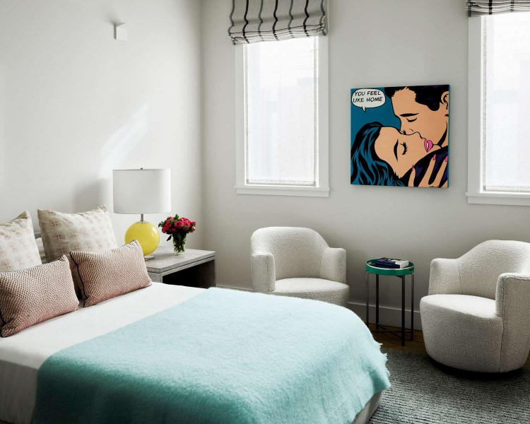 retro bedroom