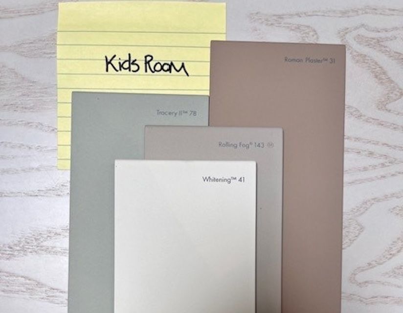 kids room color palette suggestions 