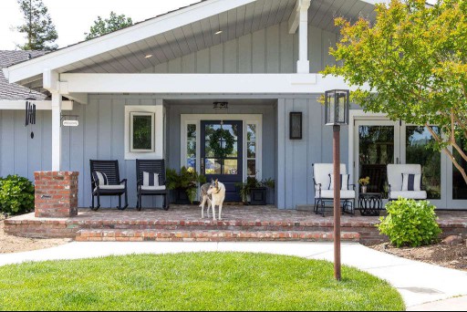 Kerrie Kelly Studio brick patio