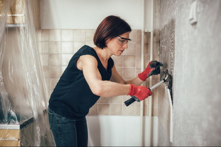 Kitchen demolition