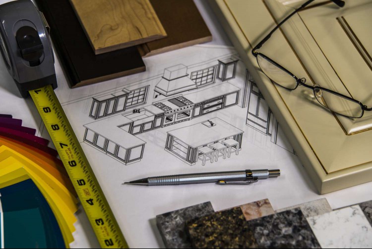 Kitchen design plan