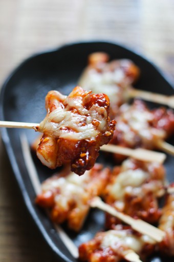 Korean Cheesy Hot Rice Cakes