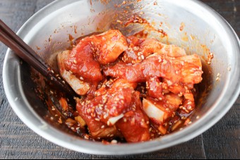 Korean style pan-fried pork belly-4