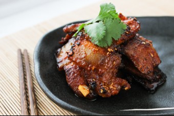 Korean style pan-fried pork belly-7