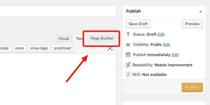 Landing Page -mte- Page builder tab Landing Page -mte- Page builder tab
