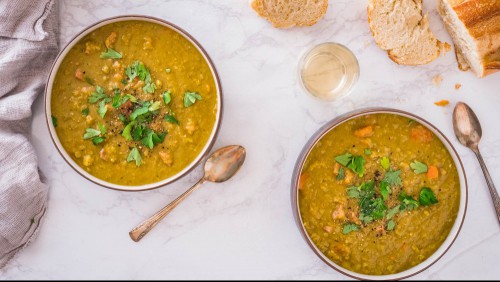 Split Pea Soup (Crock Pot) - Dairy Free