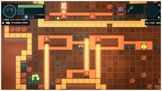 A puzzle maze in the game Limos' Lair.