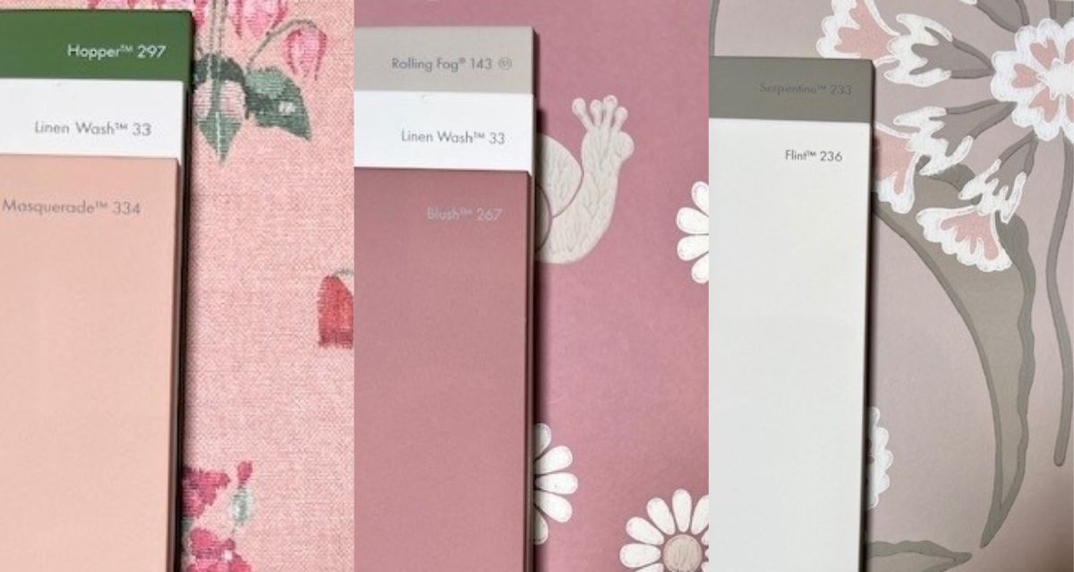 primary bedroom design options from Little Greene Paint & Paper