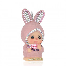 Monchhichi Crystal Bunny Charm(L)