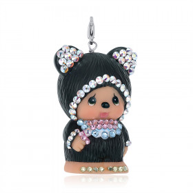 Monchhichi Crystal Bear Charm(L)