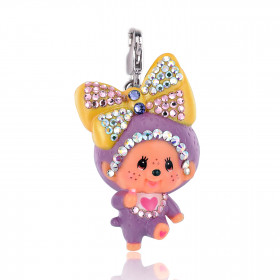 Monchhichi CRYSTAL BH PURPLE