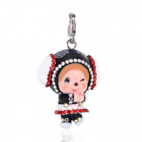 Monchhichi CRYL CHARM LAMB BK