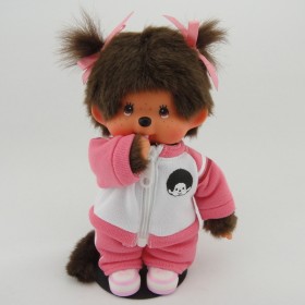 Monchhichi Sports Pink Girl