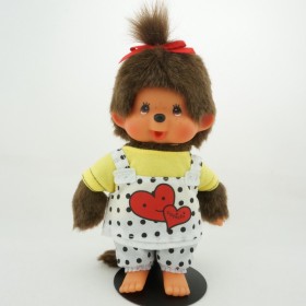 Monchhichi Heart/Dots Jumper Skirt Girl