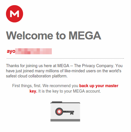 MEGA-backup-key