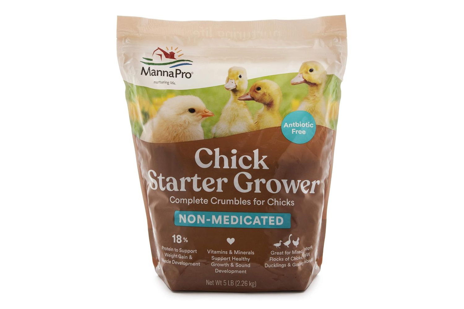 Amazon Manna Pro Non-Medicated Starter Crumbles Chicken Feed