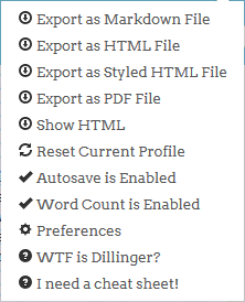 MarkdownWeb-Dillinger-Utilities MarkdownWeb-Dillinger-Utilities