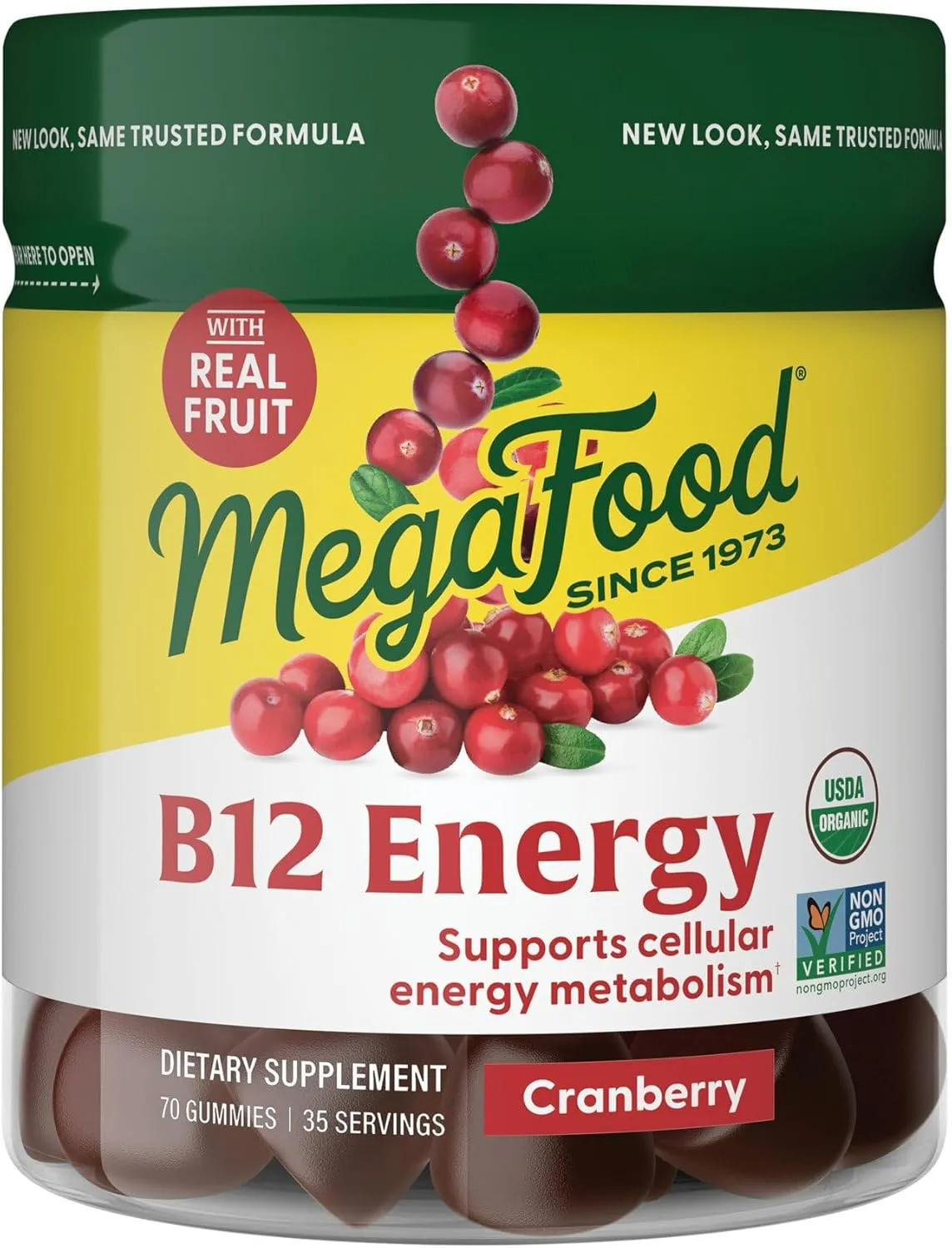 MegaFood Vitamin B12 Energy Gummies