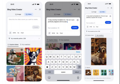 Microsoft announces Bing Video Creator powered by Sora AI