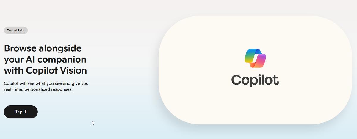 Microsoft makes Copilot Vision free for Edge users in the US